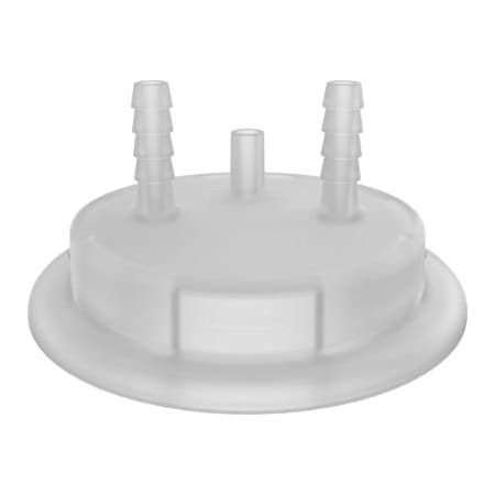 Justrite Justrite Molded Adapter for Carboy Cap, Two 1/4" Hose Barbs and Vent 12875